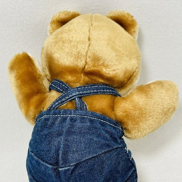 Shoney Bear Mascot Iconic Plush Blue Jean Overall Restaurant Fast Food American - Picture 6 of 10